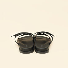 Hermes Black Chypre Sandals 41
