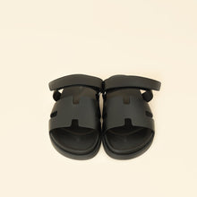 Hermes Black Chypre Sandals 41