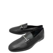 Hermes Noir Saga Loafers 42.5