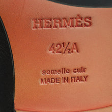 Hermes Noir Saga Loafers 42.5