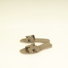 Hermes Etoupe Oran Sandal 42