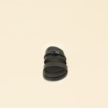 Hermes Noir Jackson Sandals 44