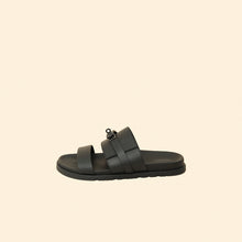 Hermes Noir Jackson Sandals 44