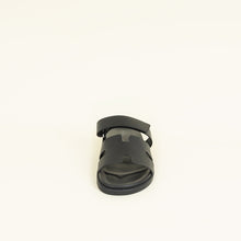 Hermes Black Chypre Sandals 45