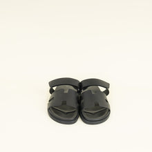 Hermes Black Chypre Sandals 45
