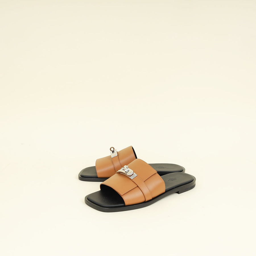 Hermes Naturel Gabriel Men's Sandal 42