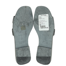 Hermes Noir Oran Sandal 34