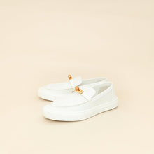 Hermes Blanc Game Slip-On Sneaker 38