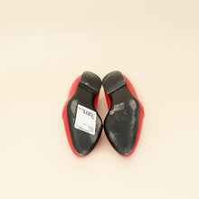 Hermes Rouge Pegase Kelly Flat Ballerina 35