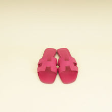 Hermes Rose Bougainvillier Oran Sandal 35