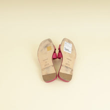 Hermes Rose Bougainvillier Oran Sandal 35