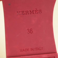 Hermes Rose Baie Aloha Sandals 36
