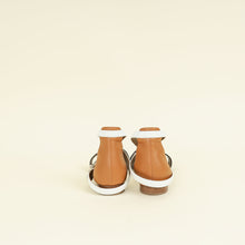 Hermes Tricolor Baia Sandals 36