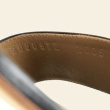 Hermes Tricolor Baia Sandals 36
