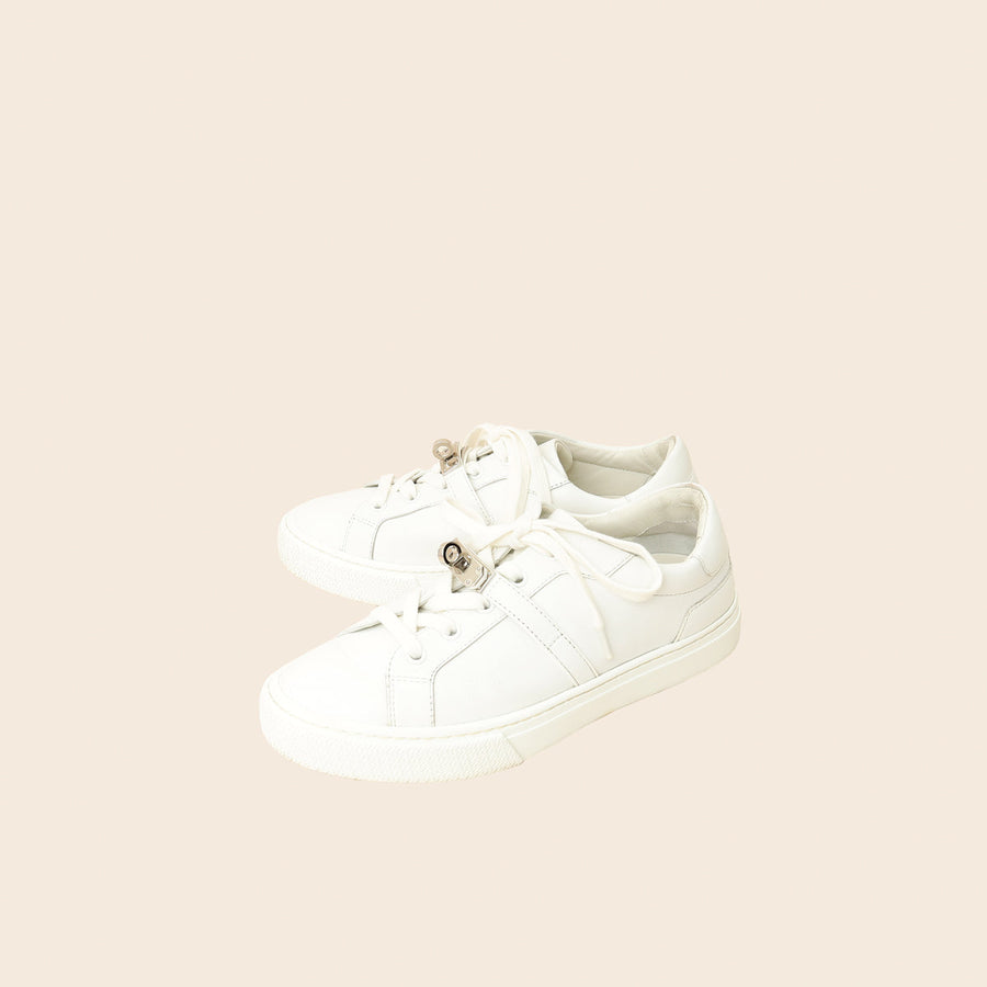 Hermes White Day Sneaker 36