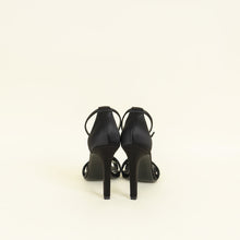 Hermes Noir Crystal Detail Premiere 105 Sandal 36