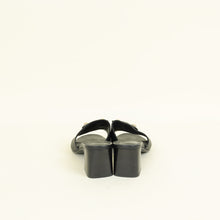 Hermes Noir Dreamy Sandals 36