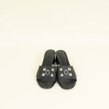 Hermes Noir Dreamy Sandals 36