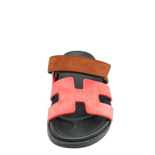 Hermes Bicolor Chypre Suede Goatskin Sandals 36