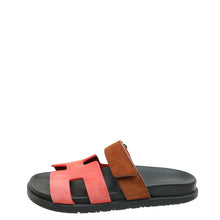 Hermes Bicolor Chypre Suede Goatskin Sandals 36