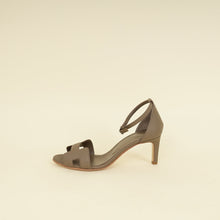 Hermes Etoupe Premiere 70 Sandals 37.5