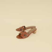 Hermes Gold Oasis Sandals 37.5