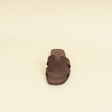 Hermes Rouge H Oran Sandal 37