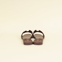 Hermes Rouge H Oran Sandal 37