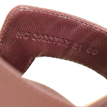 Hermes Rouge H Oran Sandal 37