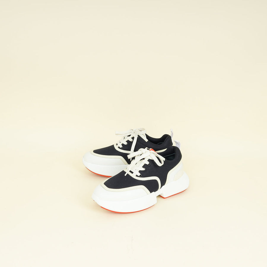 Hermes Bicolor Giga Sneakers 37