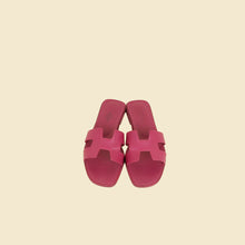 Hermes Rose Bougainvillier Oran Sandals 37