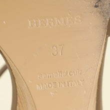 Hermes Etoupe Legend Sandals 37