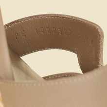 Hermes Etoupe Legend Sandals 37