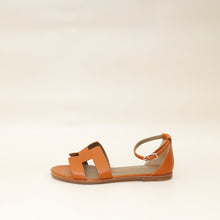 Hermes Gold Santorini Sandals 37