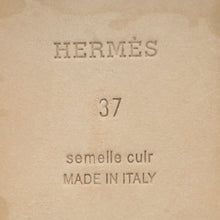 Hermes Gold Santorini Sandals 37