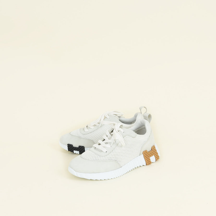 Hermes Bicolor Bouncing Sneaker 37
