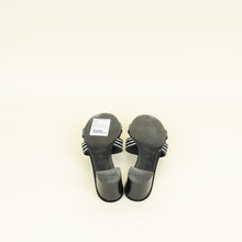 Hermes Noir Oasis Sandals 37