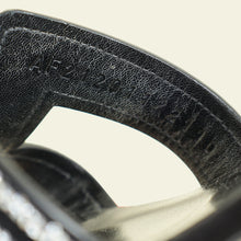 Hermes Noir Oasis Sandals 37