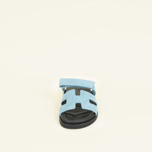 Hermes Blue Mineral Chypre Sandals 37