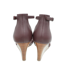 Hermes Bordeaux Legend Sandal 37