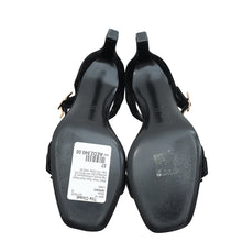 Hermes Black Velvet Judy 70 Sandal 37