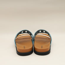 Hermes Bicolor Suede Goatskin Extra Sandal 37