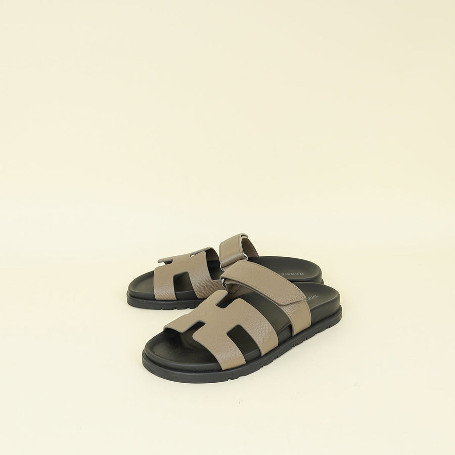 Hermes Etail Chypre Sandals 37