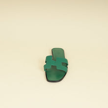 Hermes Vert Oyat Oran Sandal 38.5