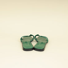 Hermes Vert Oyat Oran Sandal 38.5