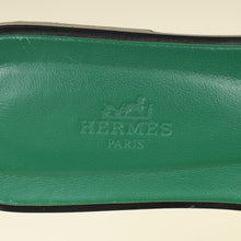 Hermes Vert Oyat Oran Sandal 38.5