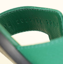 Hermes Vert Oyat Oran Sandal 38.5