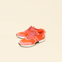 Hermes Bicolor Suede Mesh Starter Sneaker 38.5