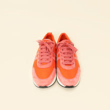 Hermes Bicolor Suede Mesh Starter Sneaker 38.5