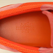 Hermes Bicolor Suede Mesh Starter Sneaker 38.5